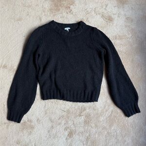 Rails black wool & cashmere sweater- size medium